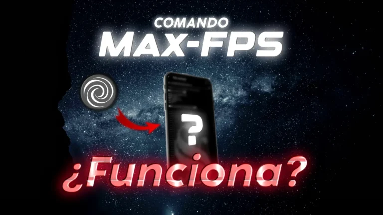 Max-FPS De Brevent ¿De verdad funciona? Aqui te contamos